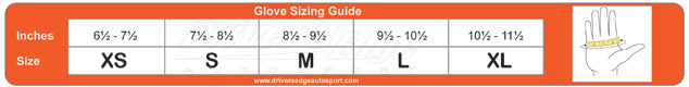 glove sizing chart